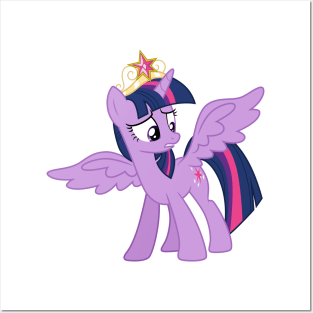Worried Princess Twilight Sparkle Posters and Art